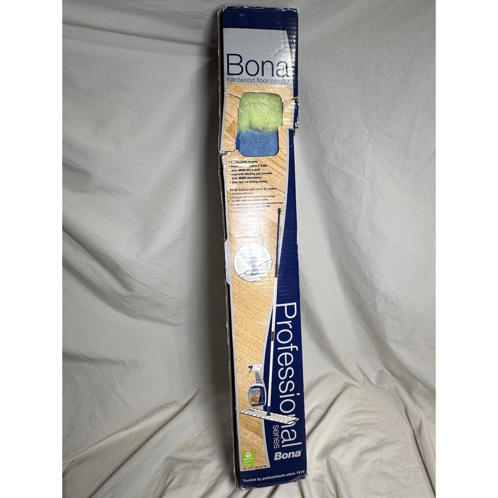 Bona‎ Professional Hardwood Floor Care Kit 18" Mop Head New